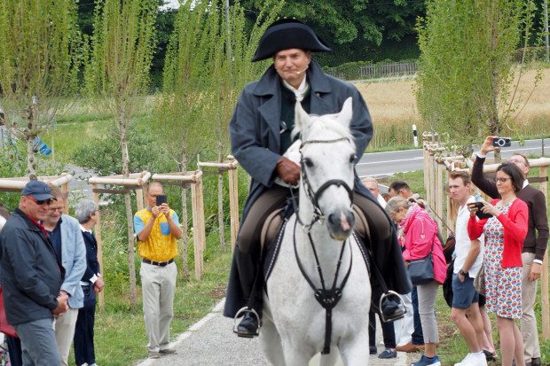 Napoleon I steigt die Serpentine hoch