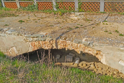 Sondierung der Brücke